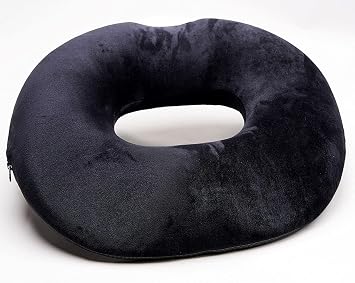 Donut Cushion for Coccyx Pain Relief | Hemorrhoid Pillow for Sitting Comfort | Memory Foam Ring for Tailbone Pain | Pressure Sore Cushions for Bottom
