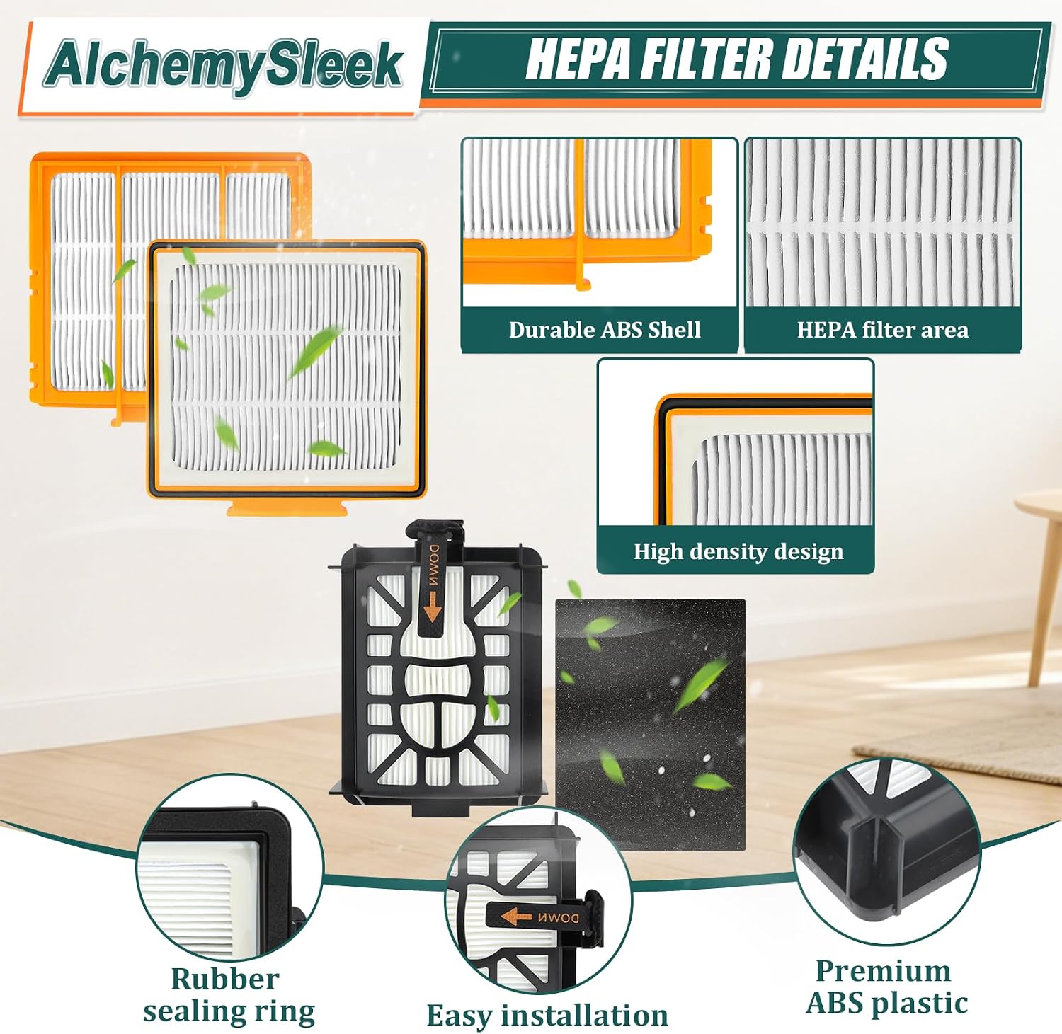 AV2900XE Filters Replacement for Shark PowerDetect NeverTouch Pro Vacuum image 4