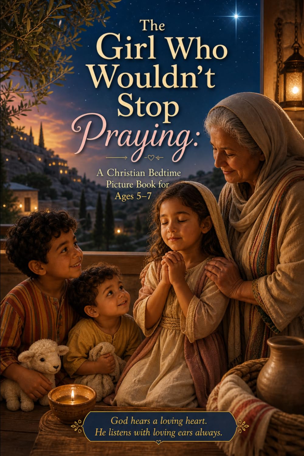 The Girl Who Wouldn’t Stop Praying: A Christian Bedtime Picture Book for Ages 5–7