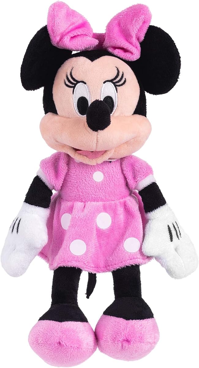 Minnie Disney - Frijoles de peluche rosa de 11"