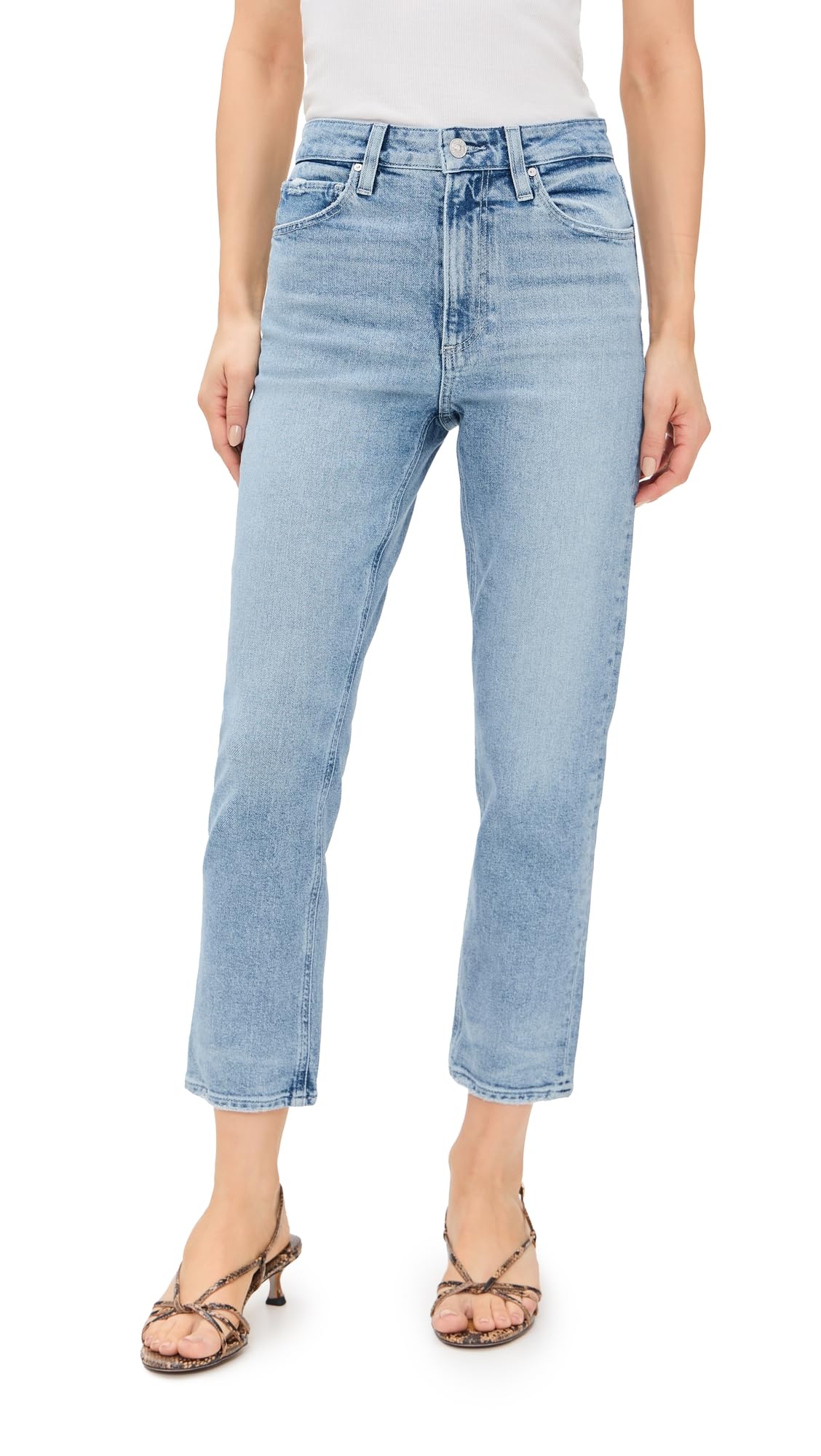 PAIGE Women's Billy Crop Jeans