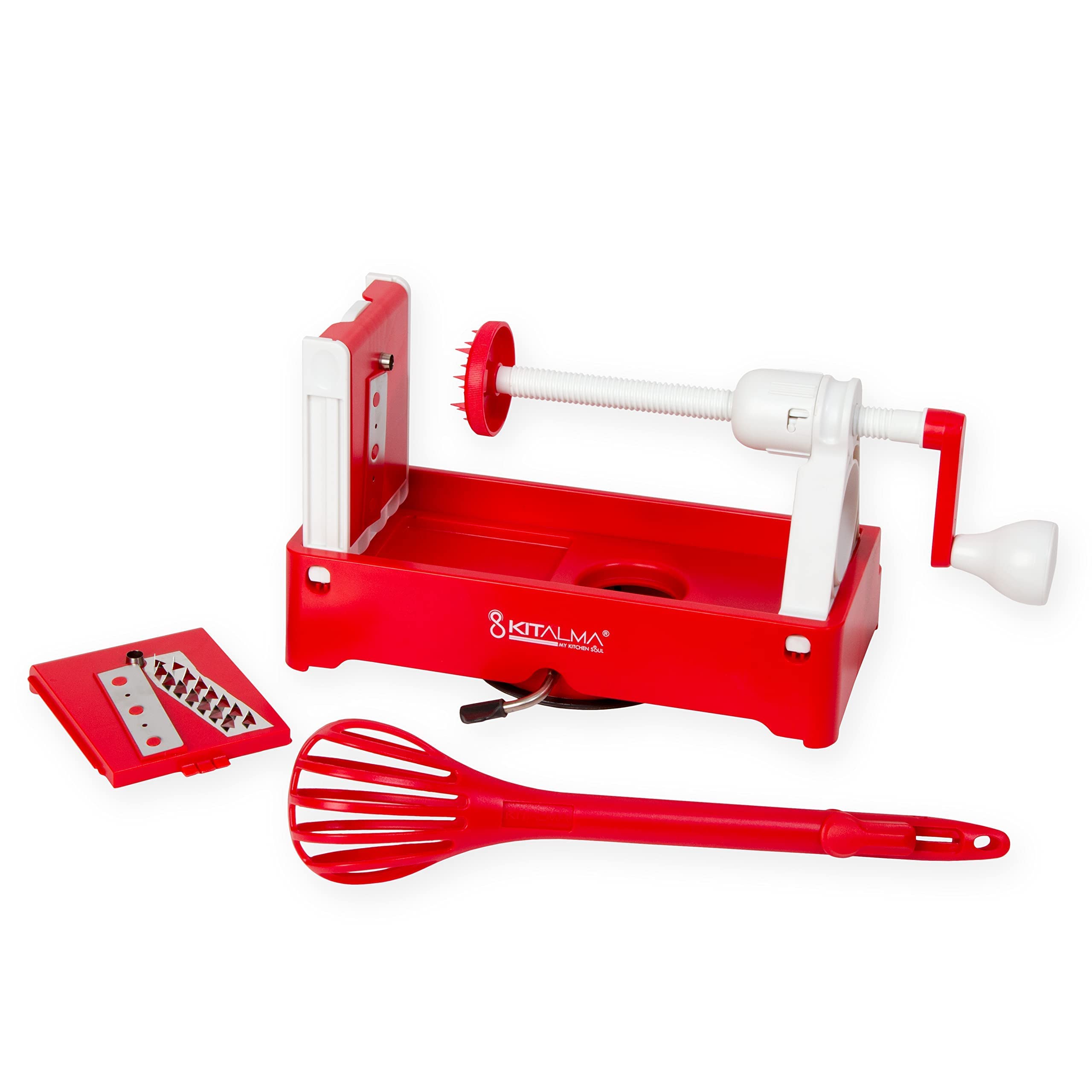 Amazon.com: Kitalma 2-Blade Vegetable Spiralizer - Multifunction