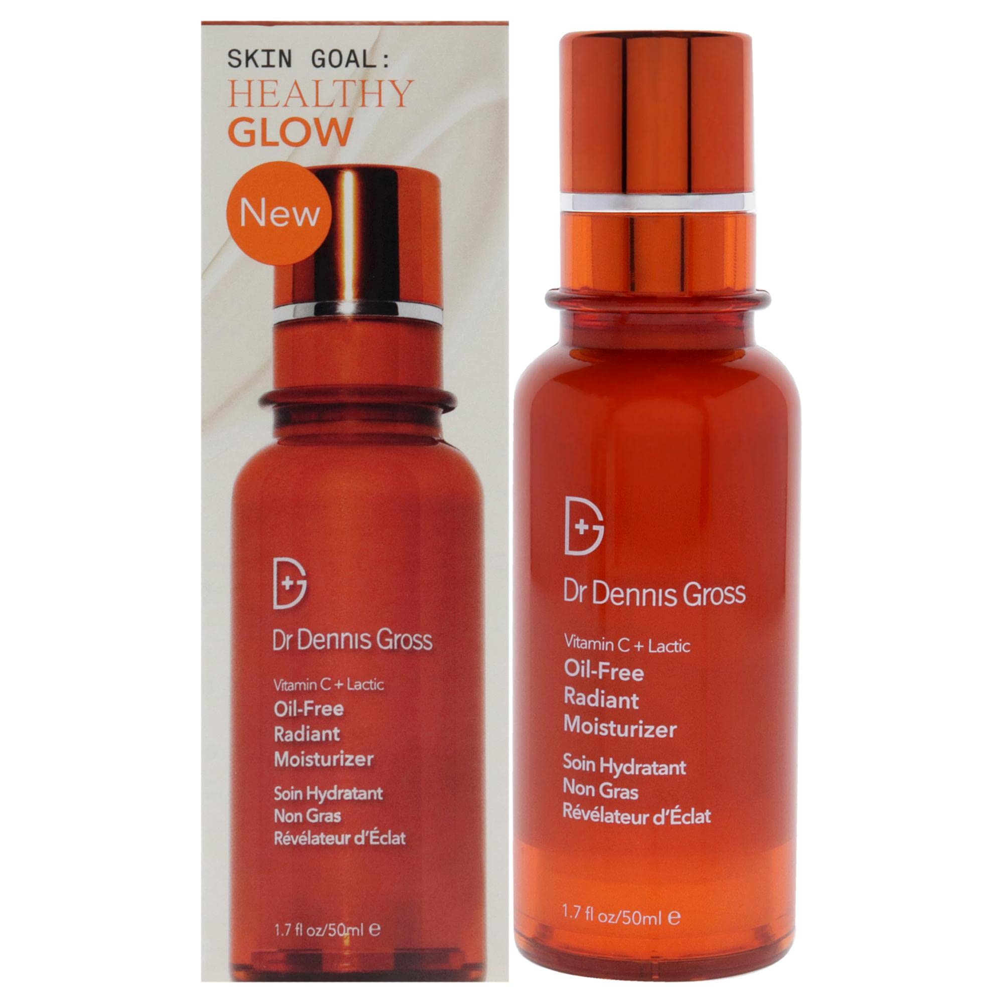 Vitamin C Plus Lactic Oil-Free Radiant Moisturizer by Dr. Dennis Gross for Women - 1.7 oz Moisturizer