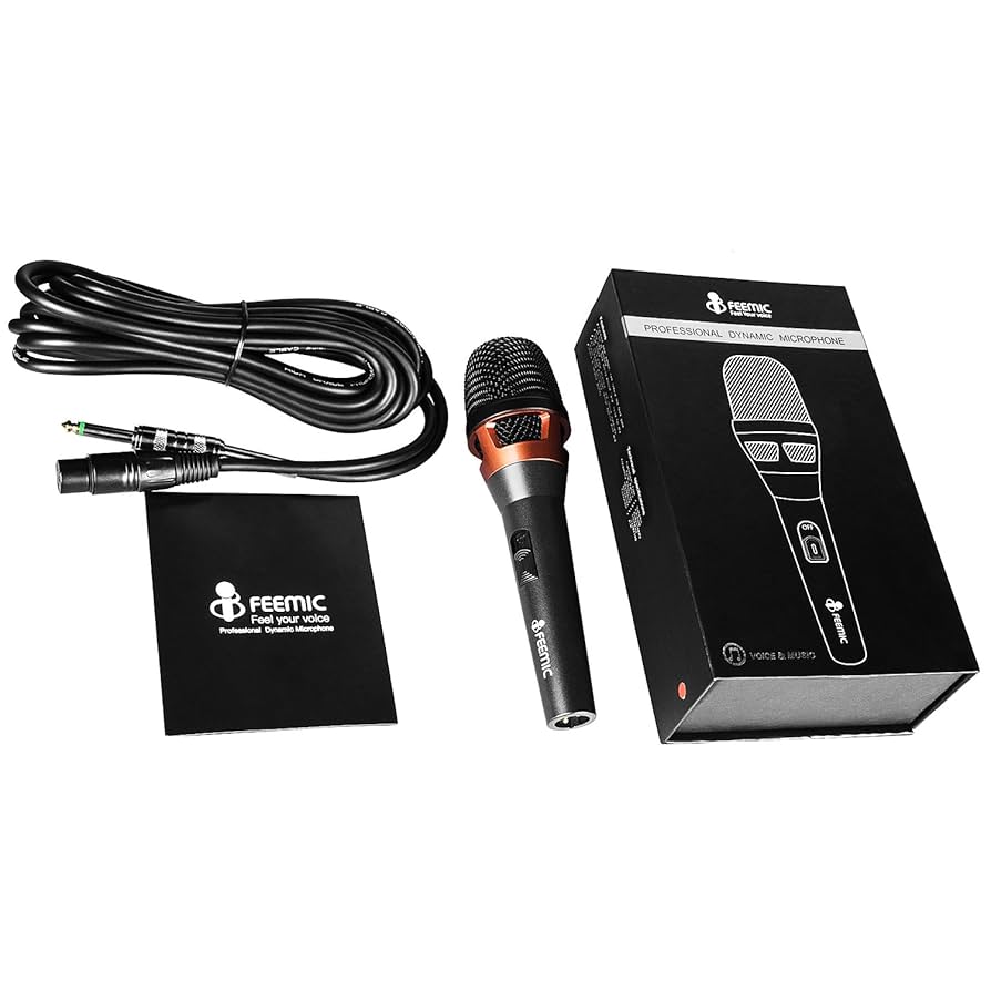 【廃盤】Feemic ライブ ボーカルマイク(ケーブル2m付) 廃盤】Feemic ライブ ボーカルマイク(ケーブル2m付) ボーカル