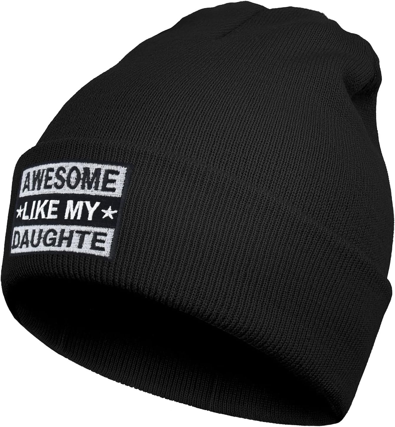 Funny Father Beanies for Daddy Gifts for Dad from Daughter Dad Beanie Fathers Day Birthday Gift - Image 2