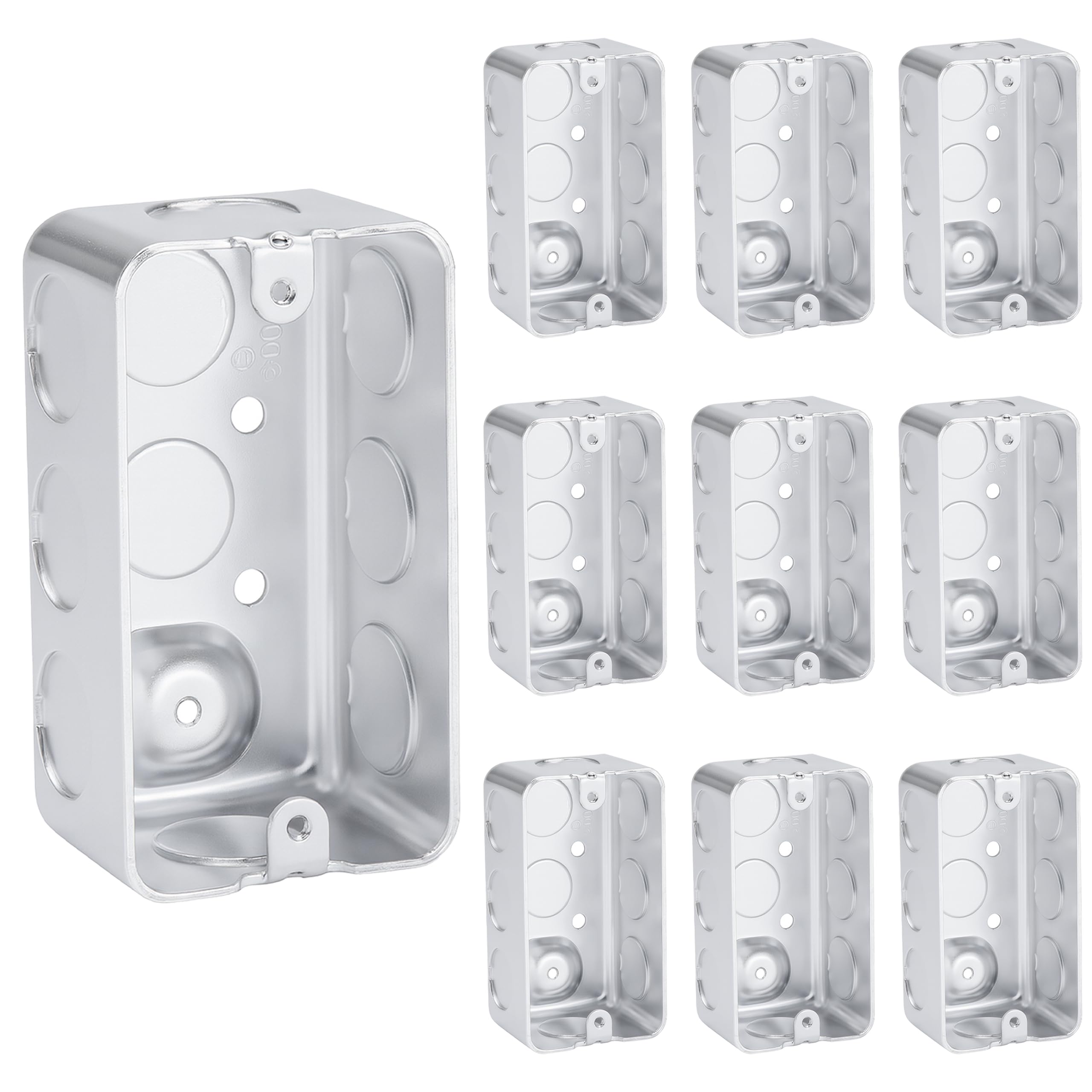 Heavy-Duty Electrical Junction Boxes - 10 Pack -9 Heavy-Duty Electrical Junction Boxes - 10 Pack -9