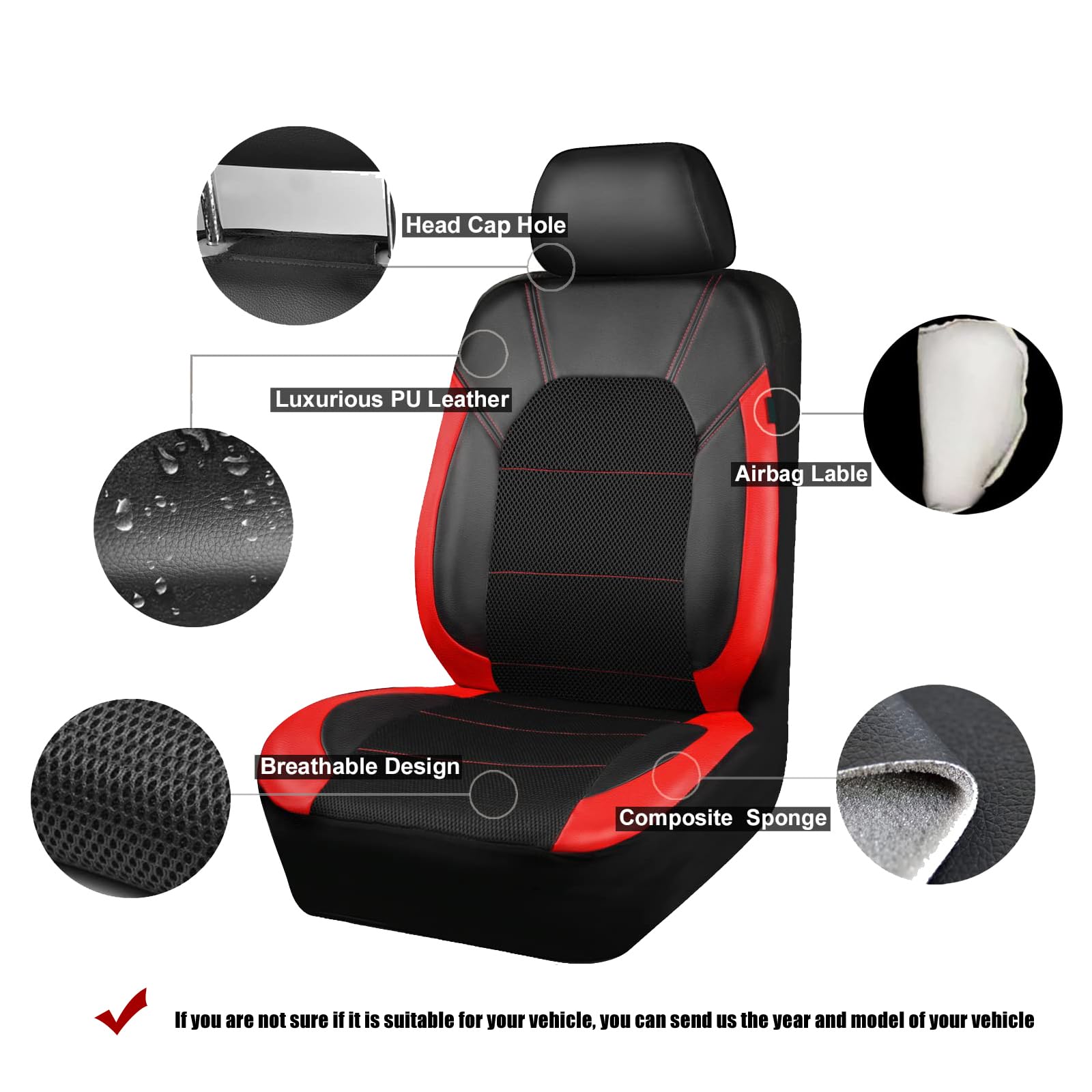 Set Coprisedili Auto per Fiat Panda Cross 2014-2020 2021 2022 2023 2024 2025 2026, Protezione Completa per Sedili Anteriori e Posteriori, Protezione per Sedili Auto, Copri Sedili