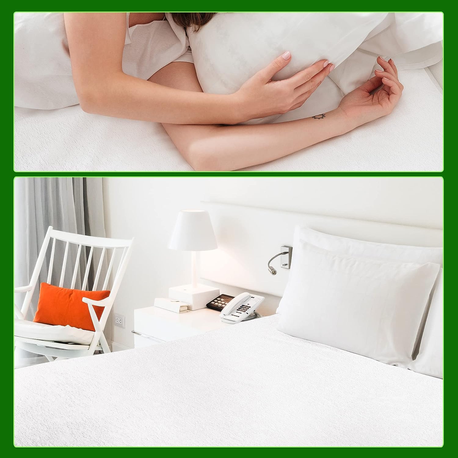4AS Terry Towel Waterproof Mattress Protector - Image 3
