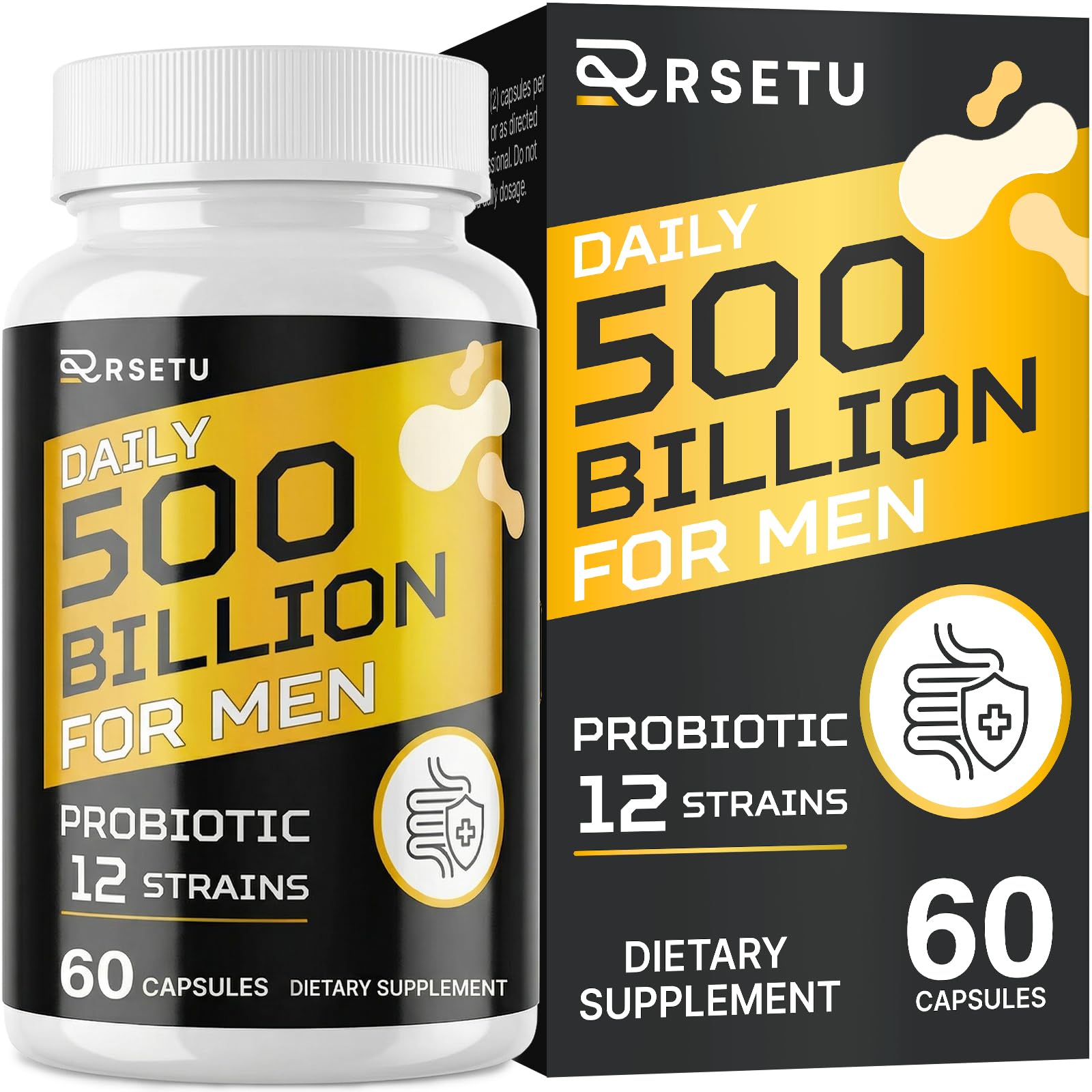 Probiotics for Men 500 Billion CFU