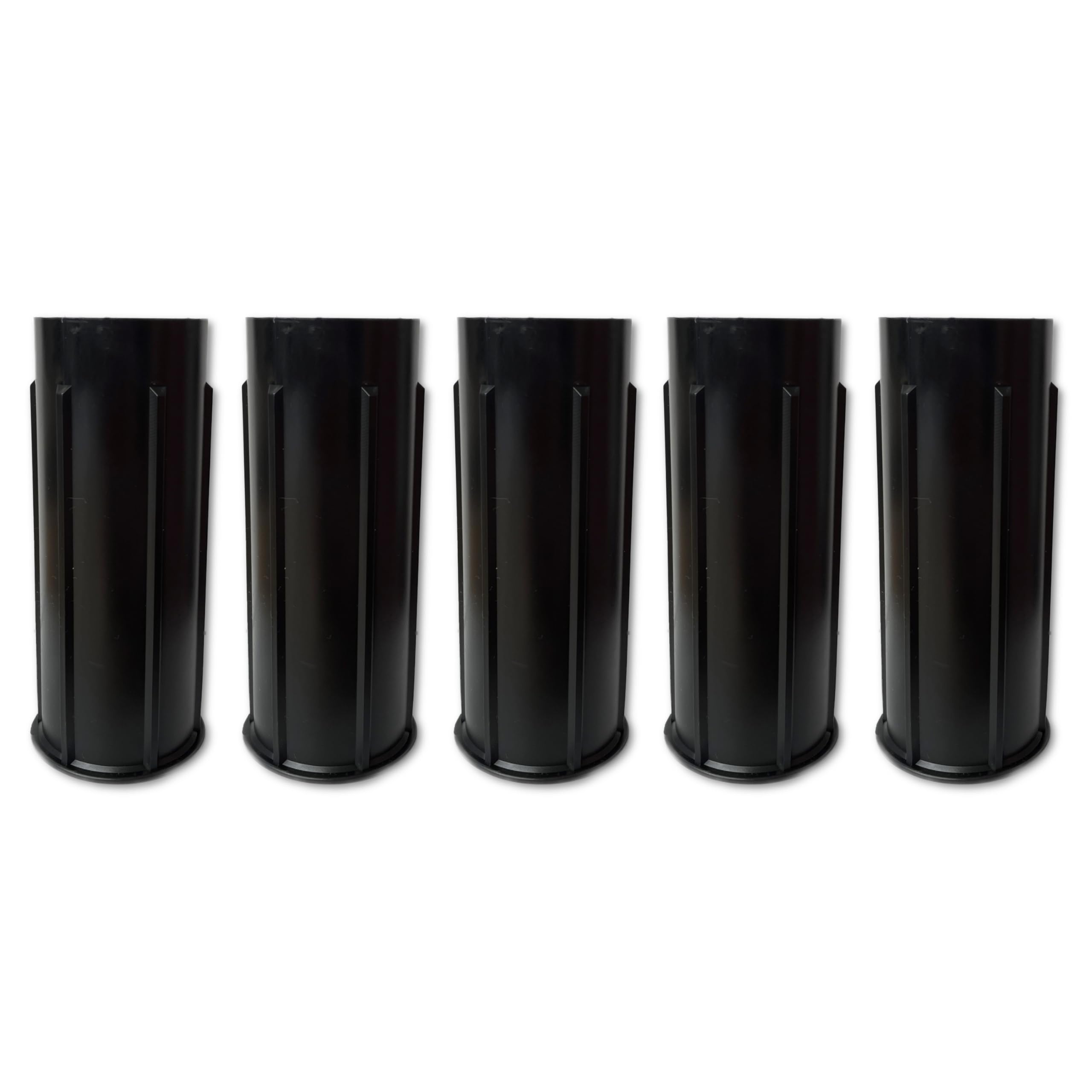 Stössel für 150ml M3000 2-Komponenten Expansionsharz Kartuschen schwarz Auspressstößel mit Skala (Auspress-Stössel 5 St.)