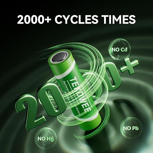 Miniatura 4 de Paquete de 2 baterías recargables de 3.7 V 18650 con parte superior plana, batería de litio de 3000 mAh para faro, linterna LED, ventiladores,