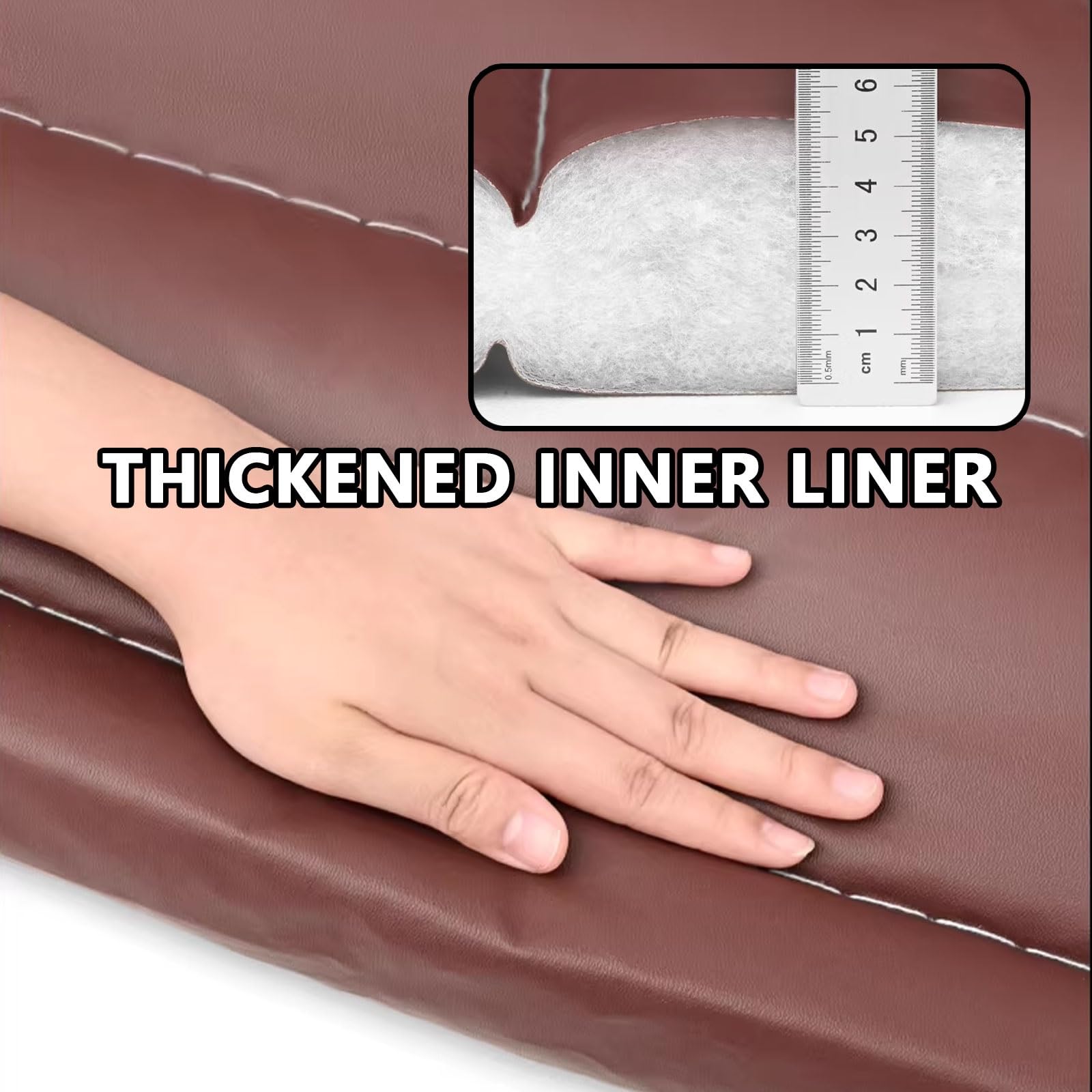 Thermo-Isolierfutter, wasserdicht, verdickt, Reu-Design für den Winter, perfekt für Büros, Wohnungen, Schlafzimmer, mehrere (100 x 100 cm)
