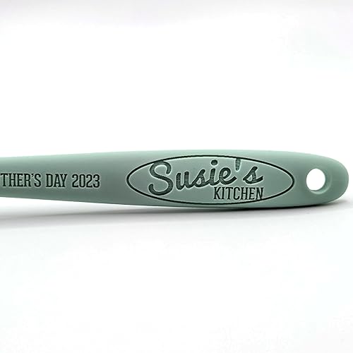 Miniatura 2 de Happy Mother's Day Customizable Silicone Spatula - Personalized Kitchen Tool for Mom - Heat-Resistant, Non-Stick, and Ergonomic - Your Name Embossed