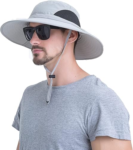 Miniatura 9 de YR.Lover.Outdoor Boonie - Gorro de protección solar para adultos