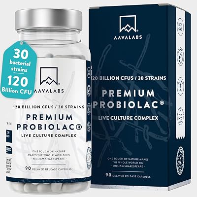 Bio Cultures Complex [ 120 Billion CFU ] 30x Bacterial…
