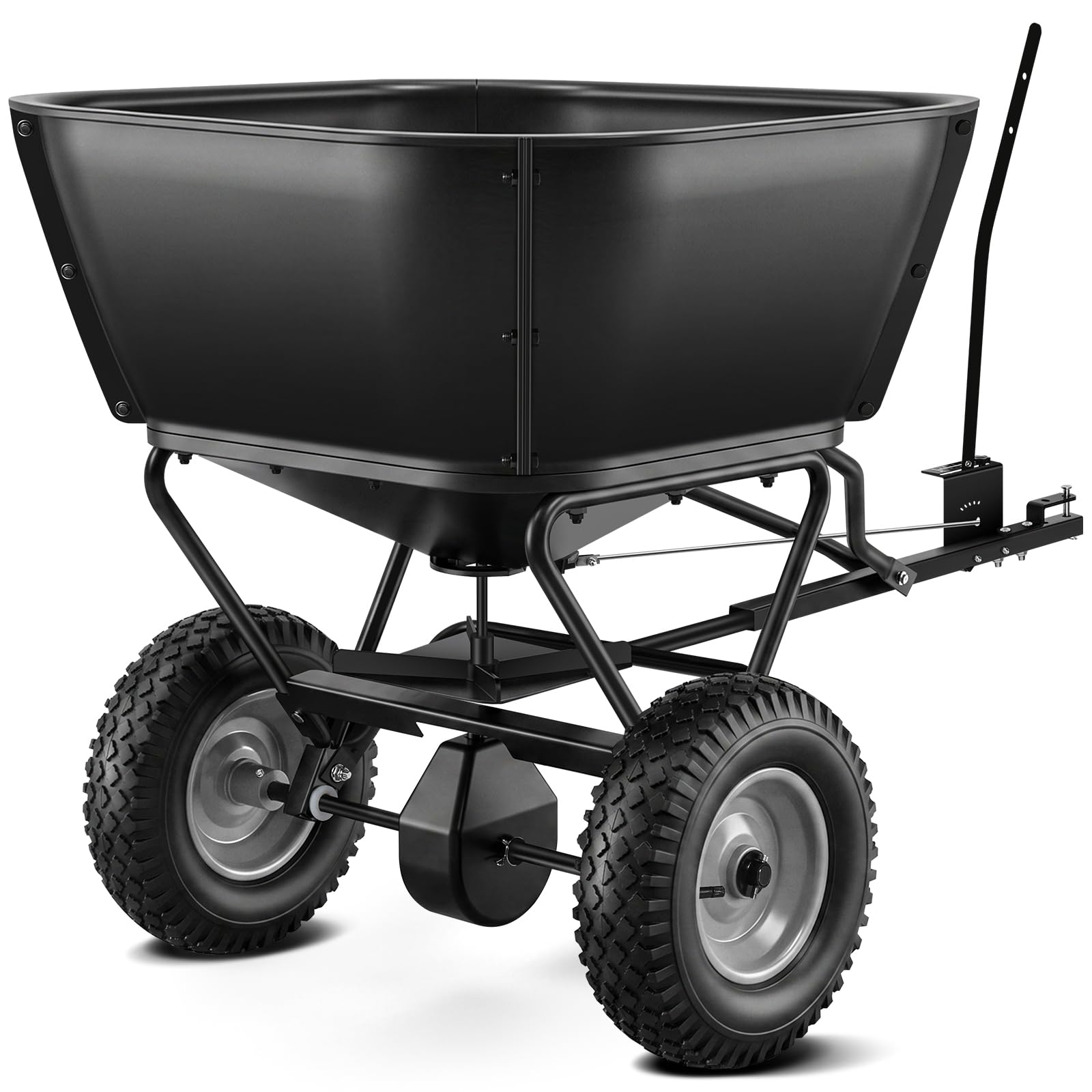 HVDI Pull Behind Broadcast Spreader do kosiarki, ATV i traktora