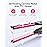 Wavytalk Small Flat Iron for Short Hair/Pixie Cut/Bangs/Edges, 3/10 Pencil Flat Iron, Mini Hair Straightener with Anti-Pinch Design, Dual Voltage, Hot Pink