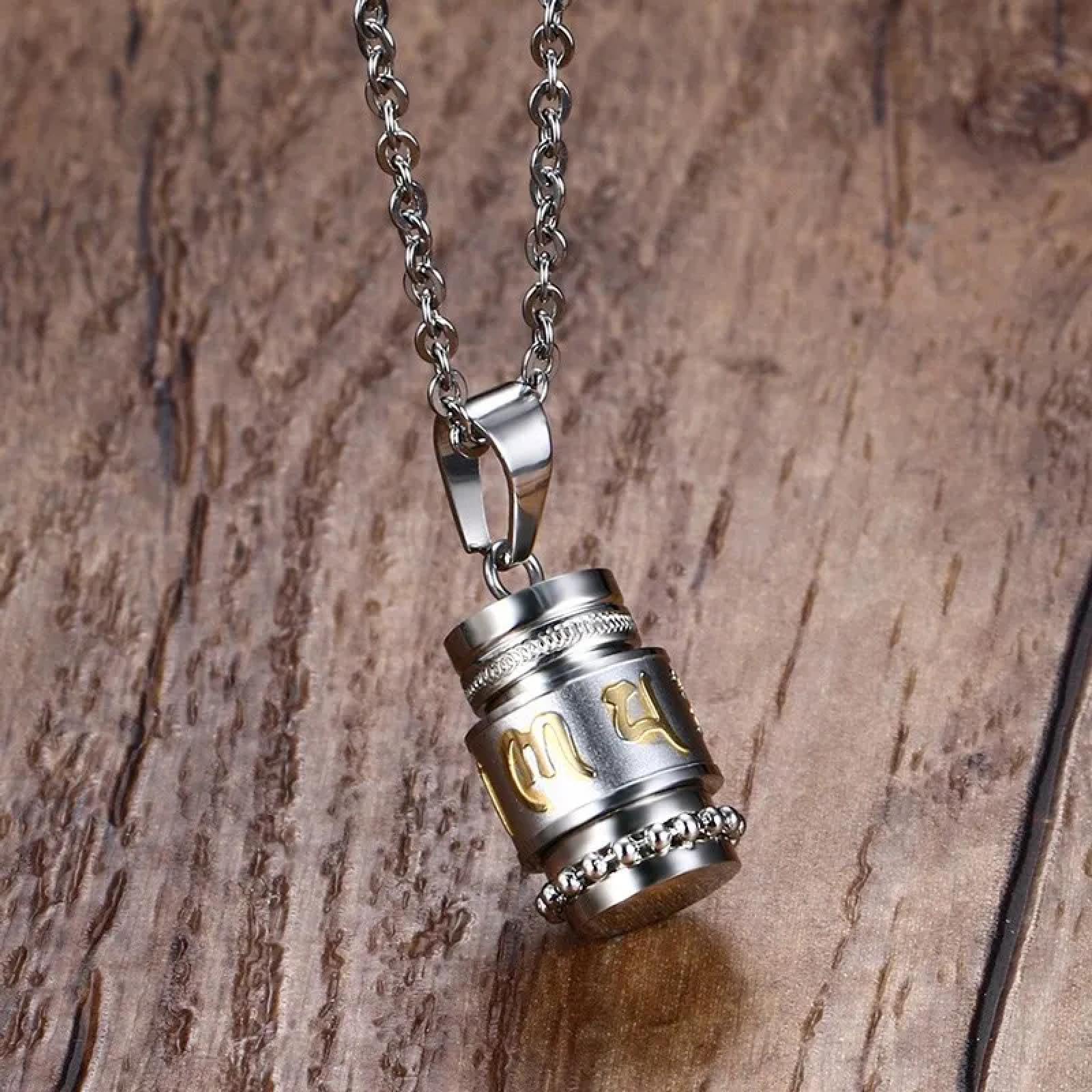 SiVaji Necklace Halskette Ketten Schmuck Herren Frauen Anhänger Necklacehalsketten Anhänger Gebetskette Männer