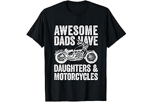 Awesome Dads Have Daugthers And Travel The World On Motorcycle T-Shirt