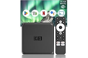 G1 Smart TV Box: Chromecast 4K Ultra Streaming Experience