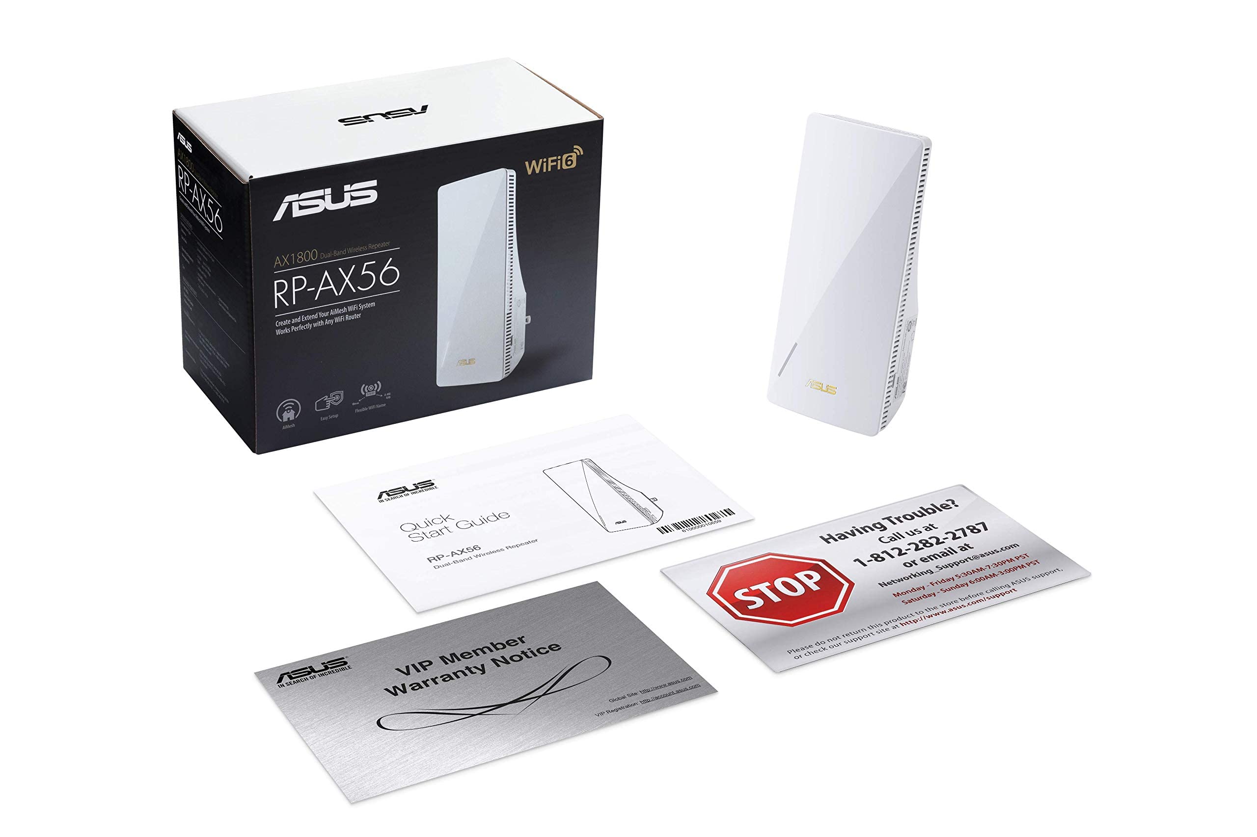 Amazon.com: ASUS AX1800 Dual Band WiFi 6 (802.11ax) Repeater
