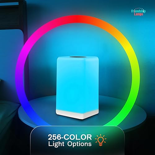 Miniatura 5 de Filimin FriendLi - Lámpara táctil Wi-Fi necesaria para lámparas de amistad de larga distancia, conexión, relación, amistad, regalo, configuración de