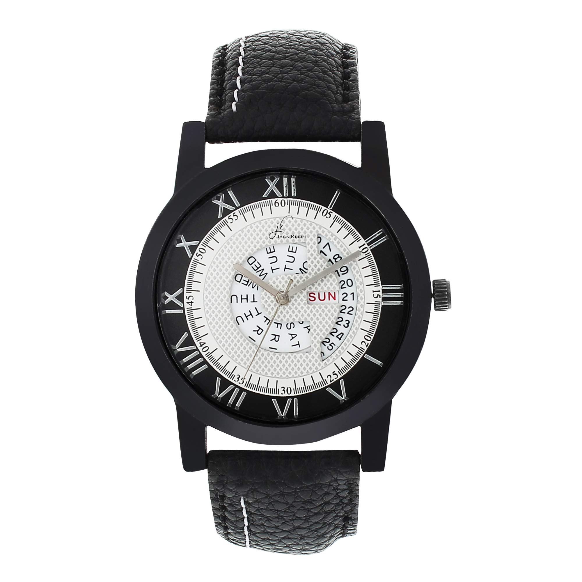 Jack Klein Elegant Multifunction Wrist Watch for Men & Boys - Black (B07M67K46T) Amazon Price History, Amazon Price Tracker
