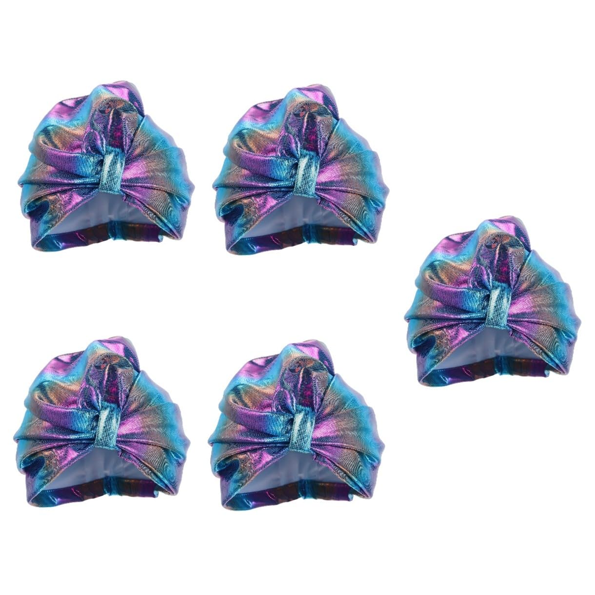 POPETPOP 5 Pièces Bonnet De Bain Gorros De Para Mujer Bonnets De Bain pour Femmes Bonnet De Élastique Protection des Cheveux Bonnet De Bain Bonnets De Réglable Bonnet De