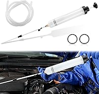 Vista 4 de Bomba de Extracción de Líquido Automotriz de 500cc con Manguera Larga, Bomba de Líquido de Frenos, Extractor de Líquido de Aceite, Jeringa de Cambio