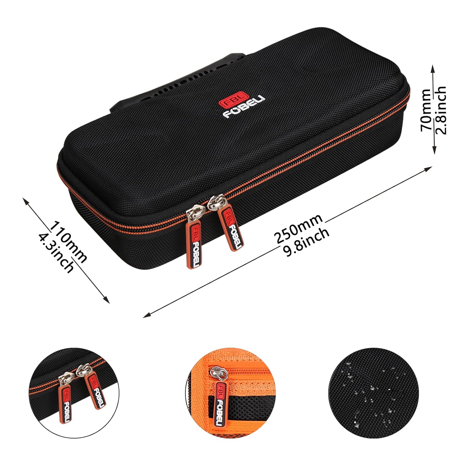 FBLFOBELI Hard Carrying Case for Klein Tools ET310 AC Circuit Breaker Finder & 80016 Circuit Breaker Finder Tool Kit & 80041 Outlet Repair Tool Kit & RT250 GFCI Outlet Tester Organizer