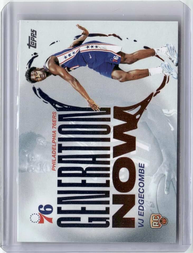 2025-26 Topps #GN-3 VJ Edgecombe Generation Now Rookie RC Basketball Card