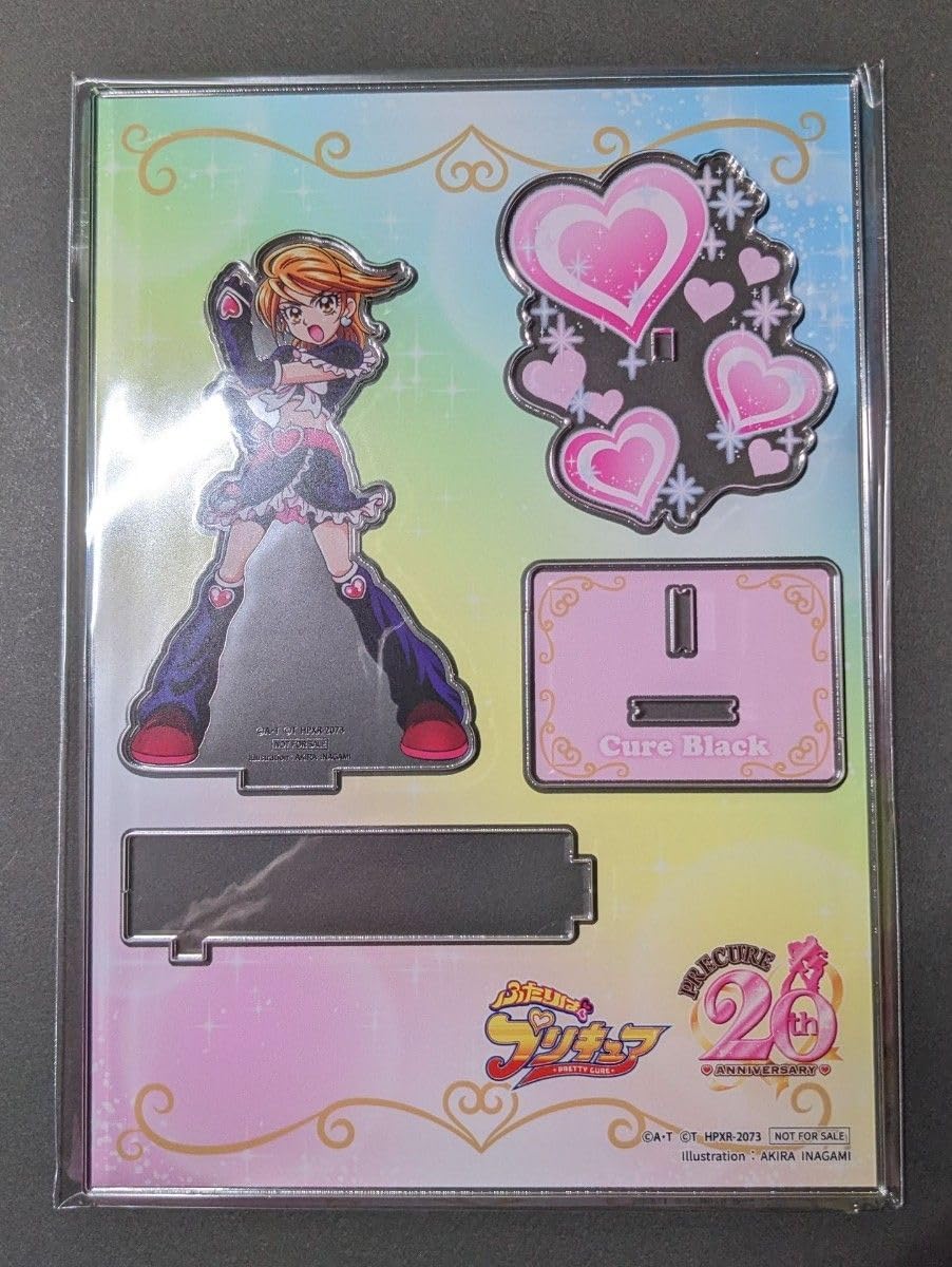 ふたりはプリキュア キュアブラック アクリルスタンド 美墨なぎさ ふたりはプリ キュア キュアブラック アクリルスタンド 20th 美