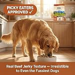 ZEAL Canada Air-Dried La nourriture pour chiens, 96% Bovins, sans grains, 2.2 tous les superaliments naturels complets, Topper haute protéine pour les chiens, riches en nutriments, sans remplissage, pour toutes les étapes de la vie, 998 g