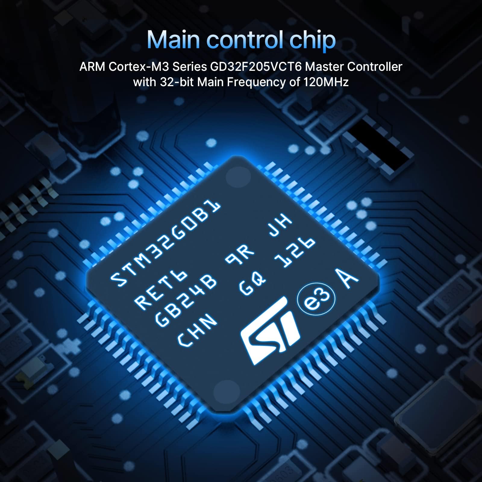 BIGTREETECH SKR Mini E3 V3.0 Control Board +TFT35 E3 V3.0.1 Touch Screen Display 32-Bit Silent Board Integrated with TMC2209 UART Stepper Driver Compatible with Ender 3/5 Ender 3 Pro/V2 3D Printer
