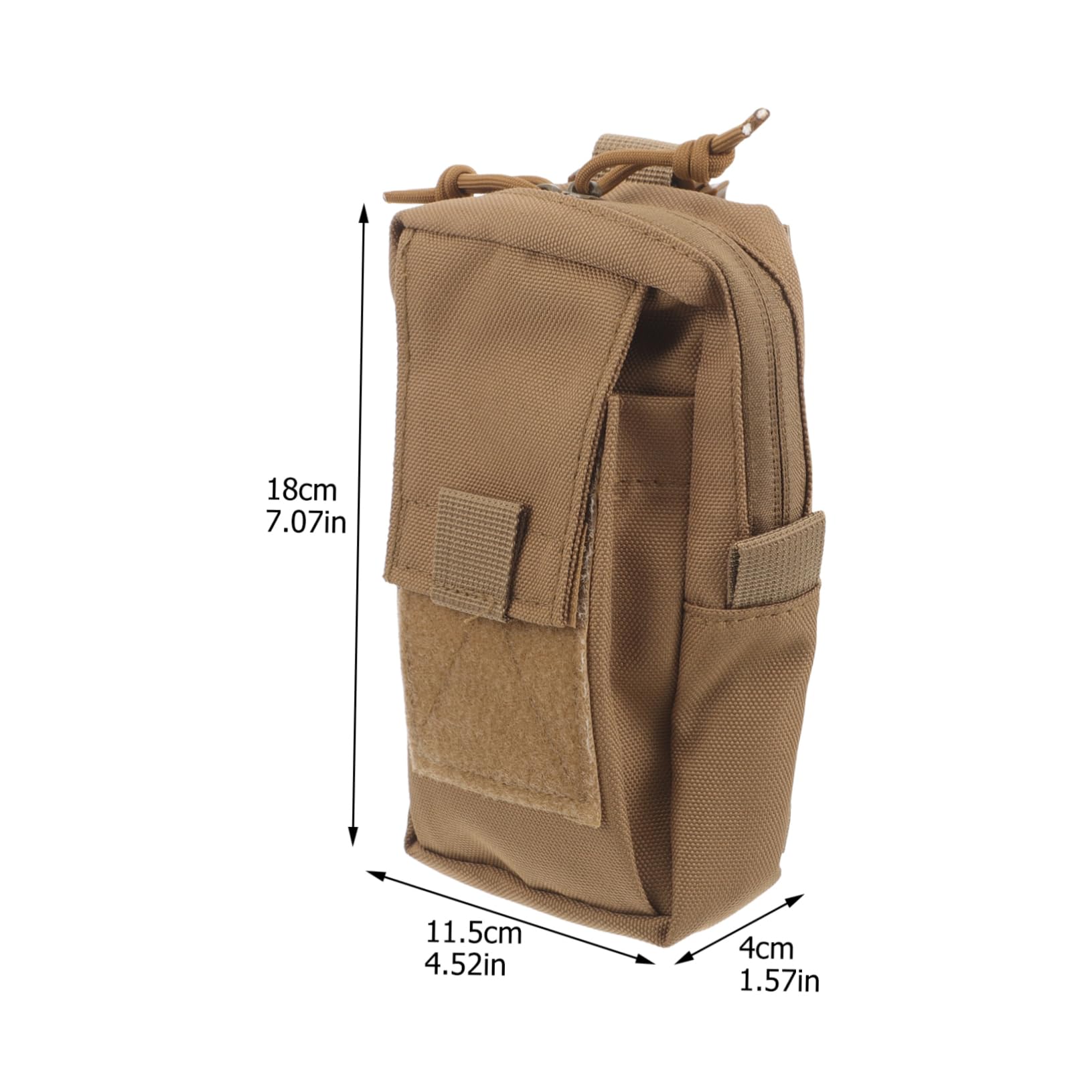 UPKOCH De Téléphone Mobile Banane pour Téléphone Petit Pendaison Ceinture Suspendu Voyage De Taille Salle De Sport Khaki Tissu Oxford