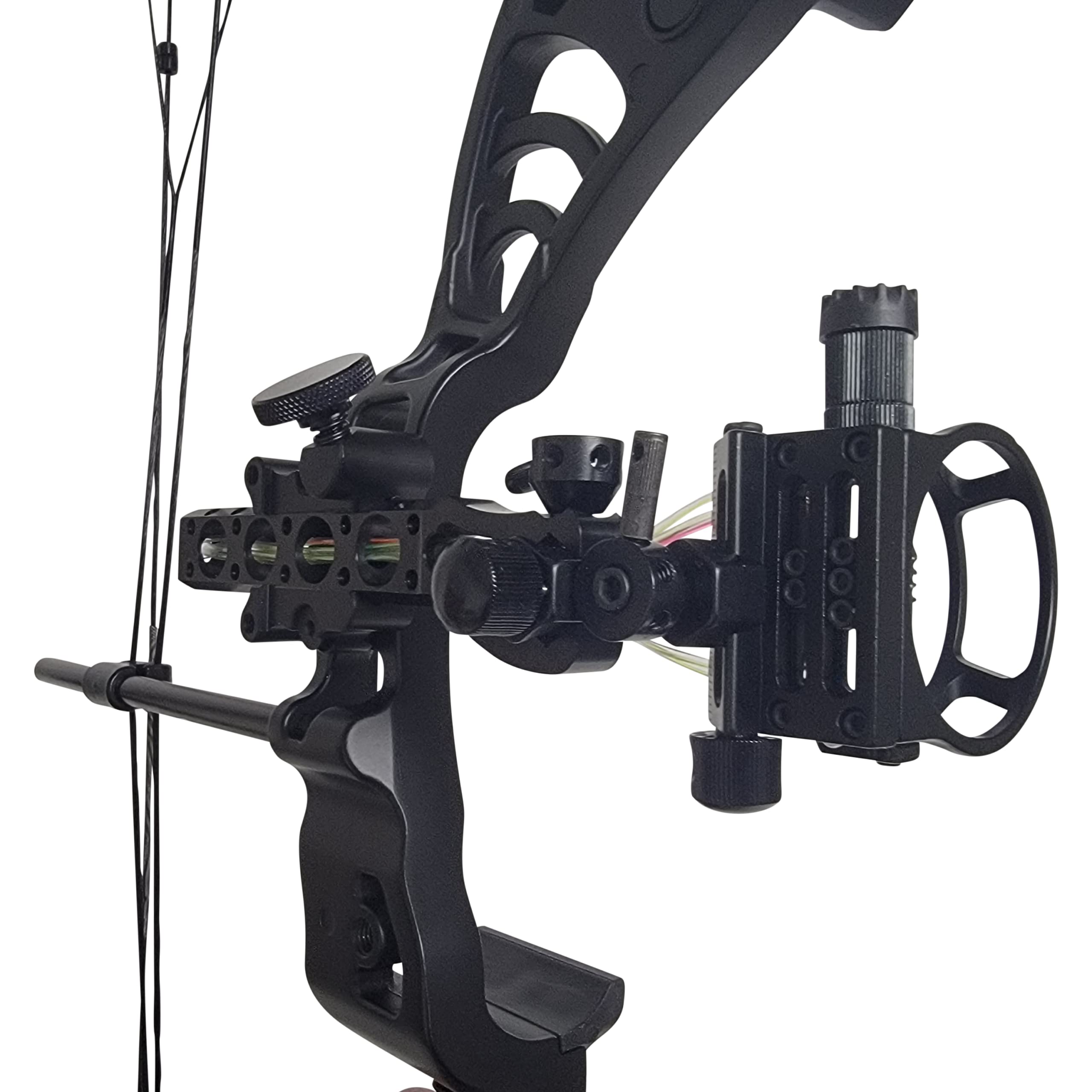 SAS 5-Pin Bow Sight With LED Light - .029 Fiber Optics For Precision Archery Shooting 3 thumbnail image