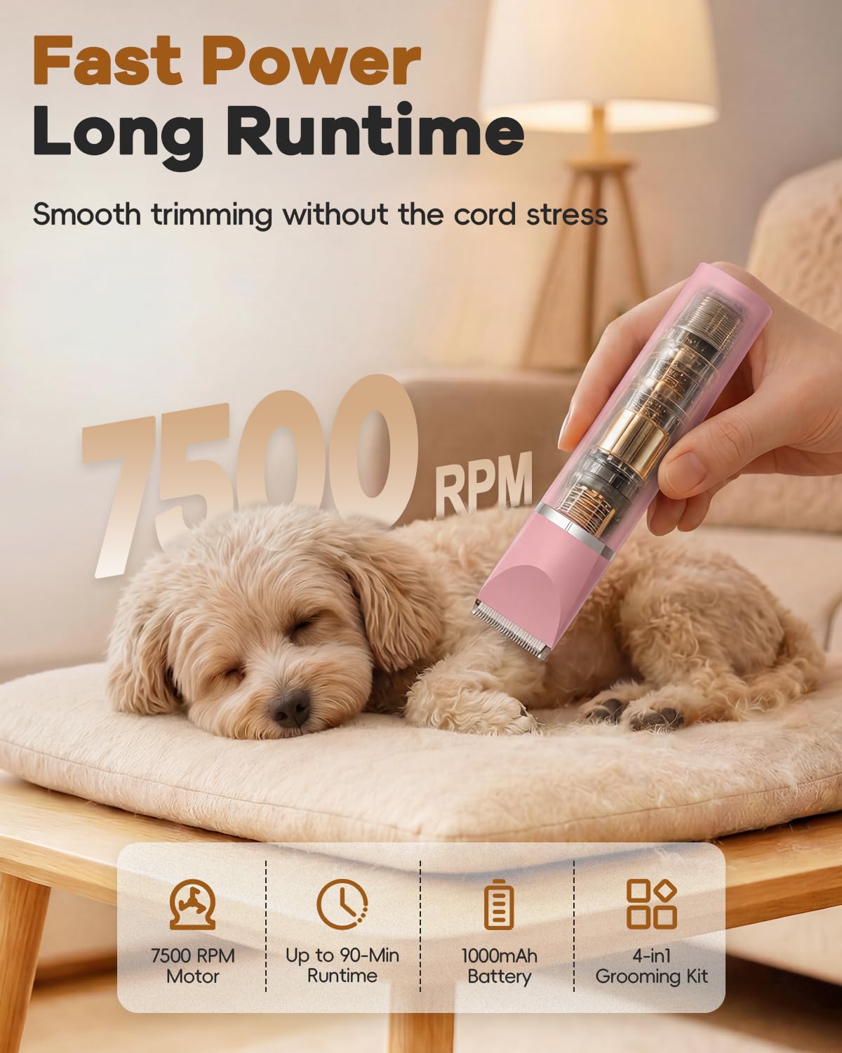 Veeconn Rechargeable Cat Grooming