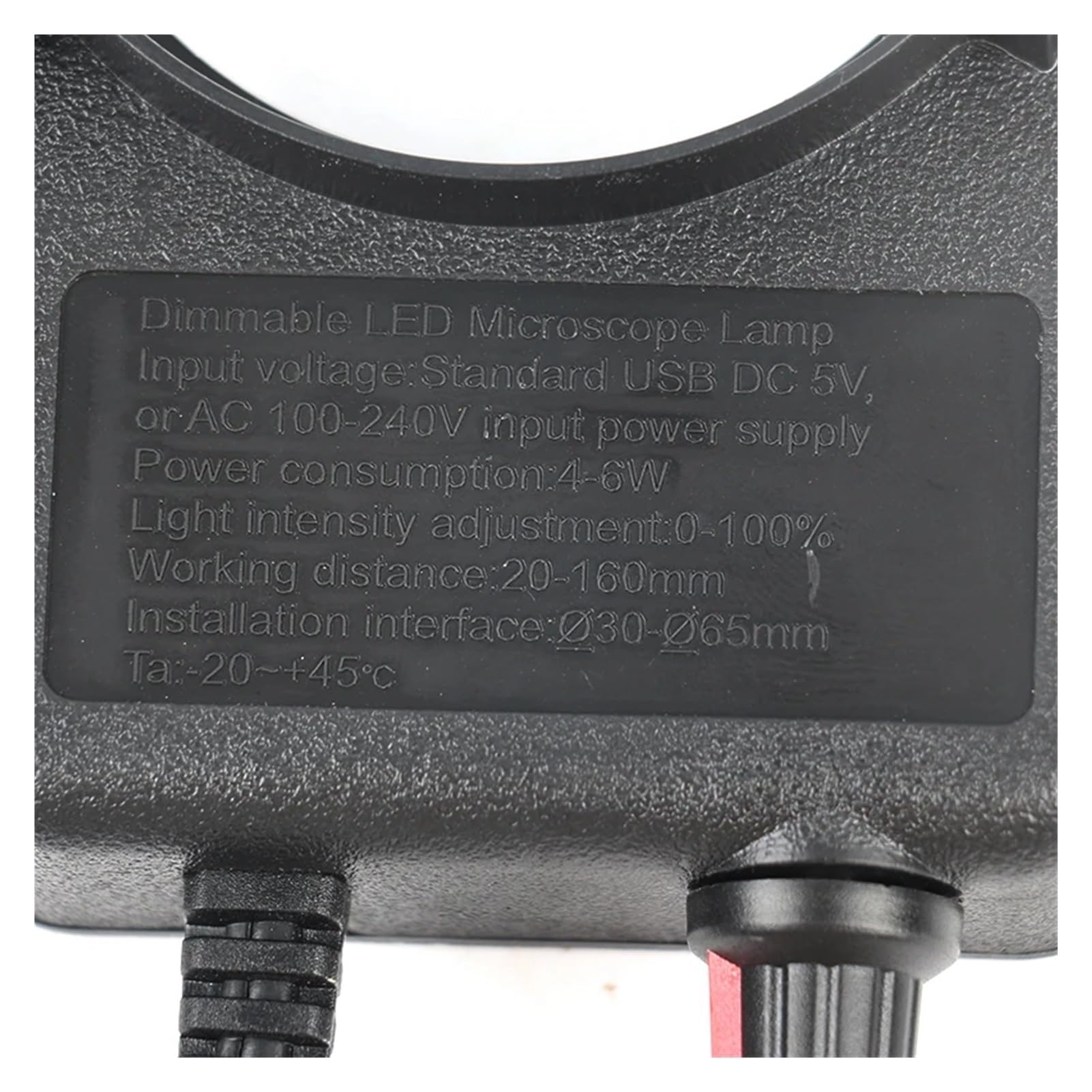 72 144 LED 48 SMD USB regulowana lampa pierścieniowa do przemysłu mikroskop kamera przemysłowa lupa 110V-220V 3W-5W (LED 72)