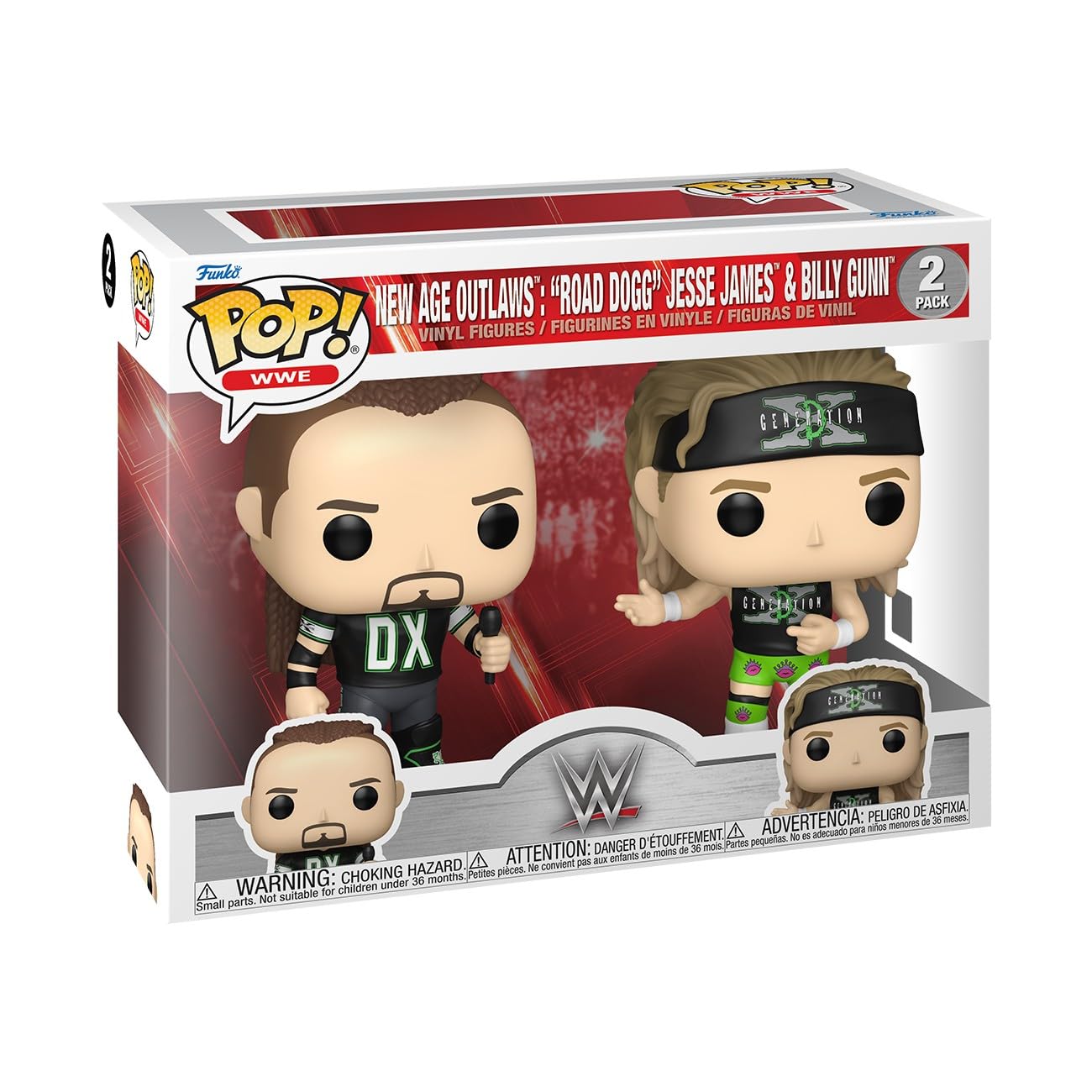 Amazon.com: Funko Pop! WWE: New Age Outlaws: Road Dogg Jesse James