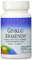 Algopix Similar Product 16 - Planetary Herbals Ginkgo Awareness