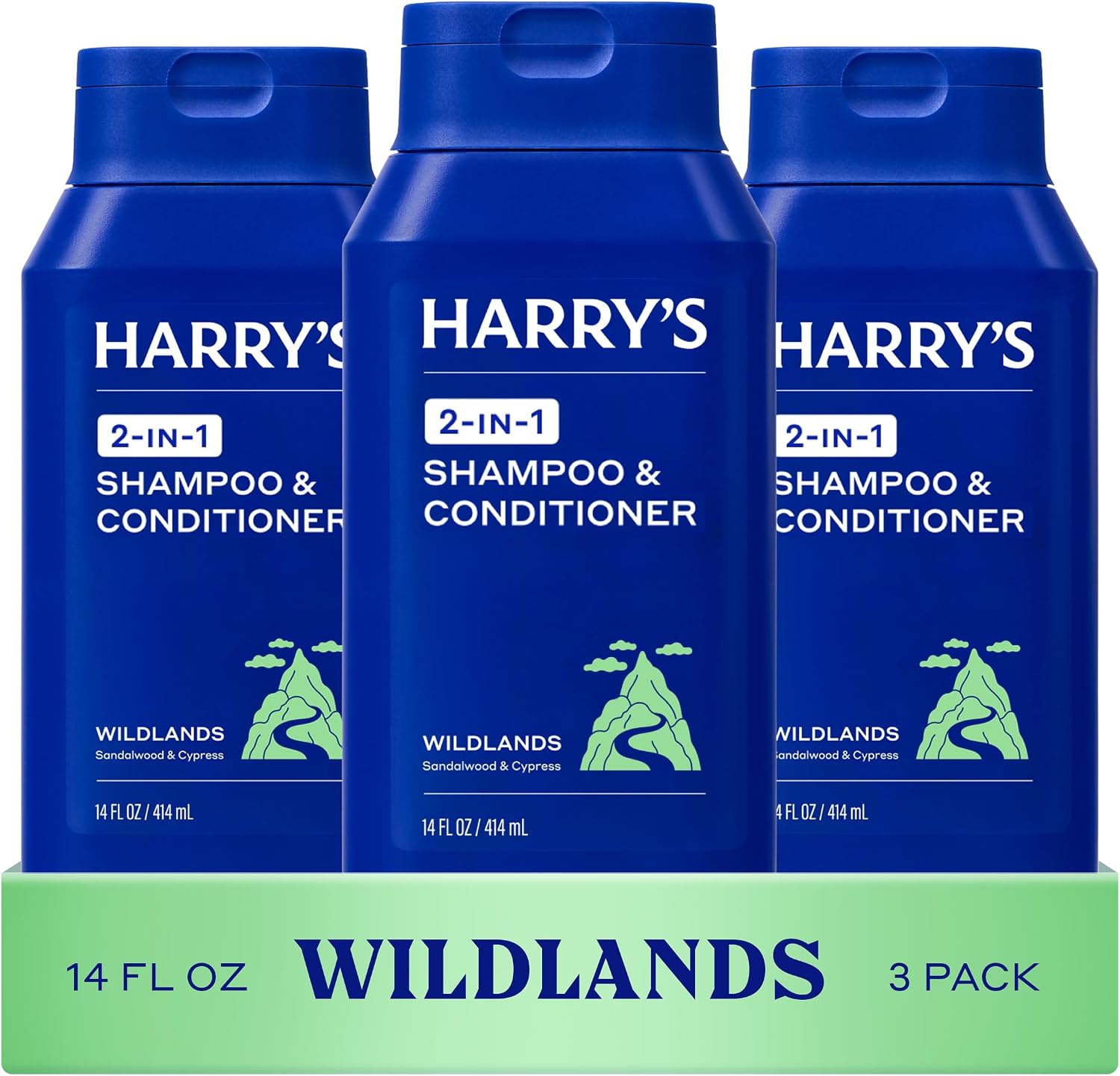 Harry's Men's 2 in 1 Shampoo and Conditioner - 14 fl oz (3 Pack)