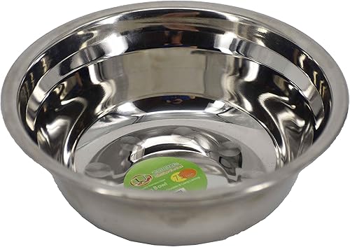 Miniatura 5 de UNIWARE Tazón de mezcla profunda de acero inoxidable (1.5 QT)