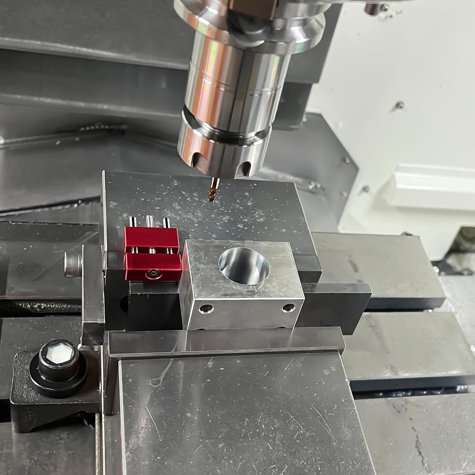 Machining Clamping Jaws Milling Vise Work Stop & Quick Clamp Kit ...