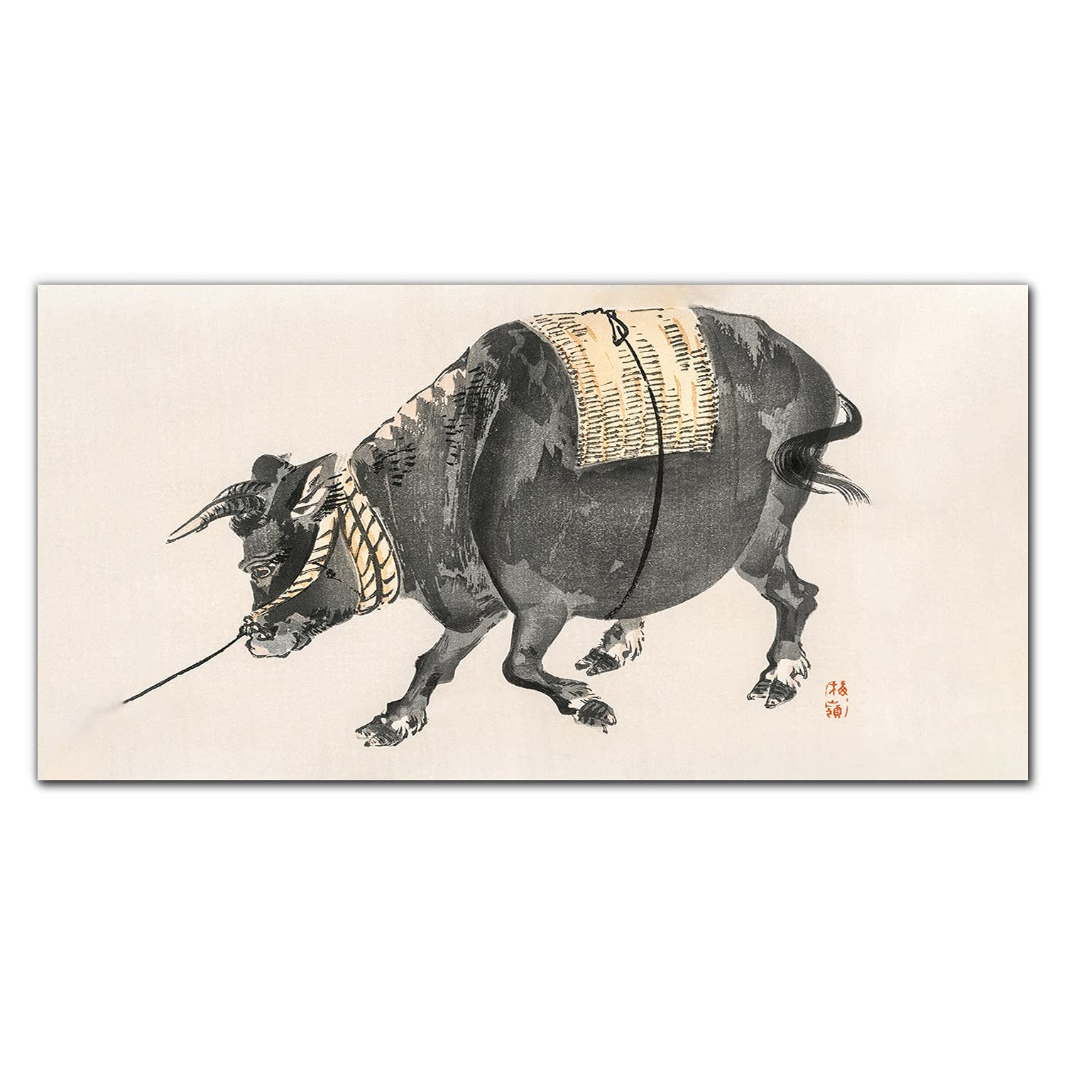 Crédence de cuisine animal 140x70 cm en verre trempé adhésif