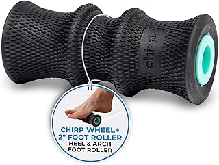 Chirp Wheel Foam Roller – Targeted Back & Neck Relief, Lumbar Spine Stretcher, Spinal Decompression Back Stretcher, Massage Roller with Density Foam for Physical Therapy, Supports 500lbs, 2-Inch Mint
