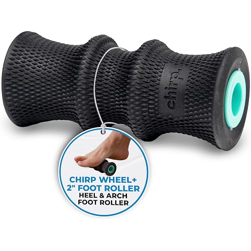 Chirp Foam Roller for Foot Massage and Pain Relief, Wheel+ 2" Foot Roller