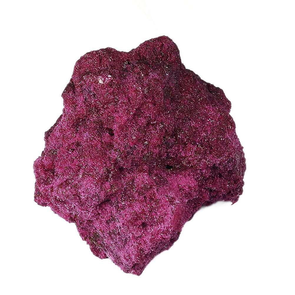 QWZTAEOZA 500g Red Corundum Raw Crystals, Rough Stone Stones for Fountain Rock, Home Decor Balancing Wire Wrapping Wicca