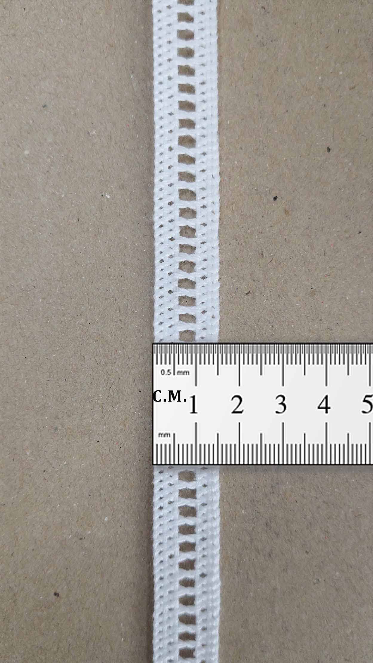 Mezin Cotton Box-1 Gpo Lace Border for Dress, Kurtis, Dupatta, Bag, Craft and Decorations (9 Mtr Pack)