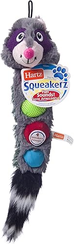 Miniatura 4 de Hartz Squeakerz - Juguete de peluche sin relleno para perros