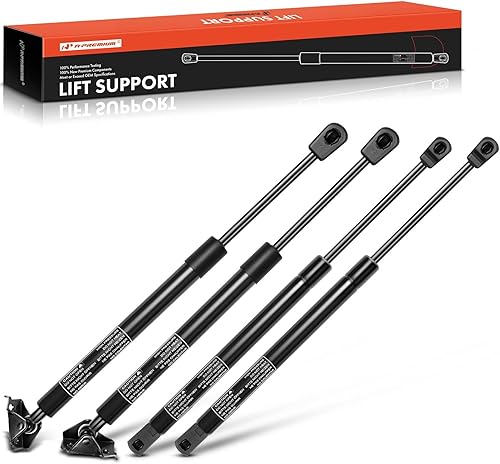 Miniatura 1 de A-Premium Soporte de elevación de ventana para portón trasero y portón trasero compatible con Jeep Grand Cherokee 1994-1998 Juego de 4 piezas